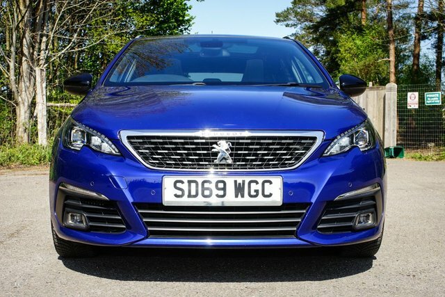 Peugeot 308 SW 2019 1.2 Puretech Gpf Gt Line Estate Ma Blue #3