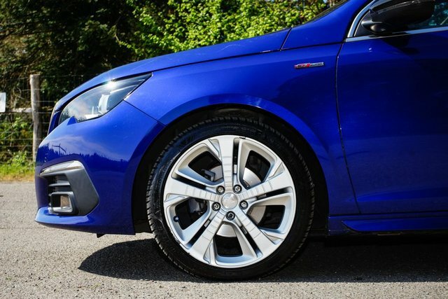 Peugeot 308 SW 2019 1.2 Puretech Gpf Gt Line Estate Ma Blue #6