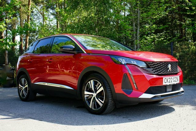 Peugeot 3008 2022 1.6 13.2Kwh Allure Suv Plug-in Hyb CK22GZN Red #2