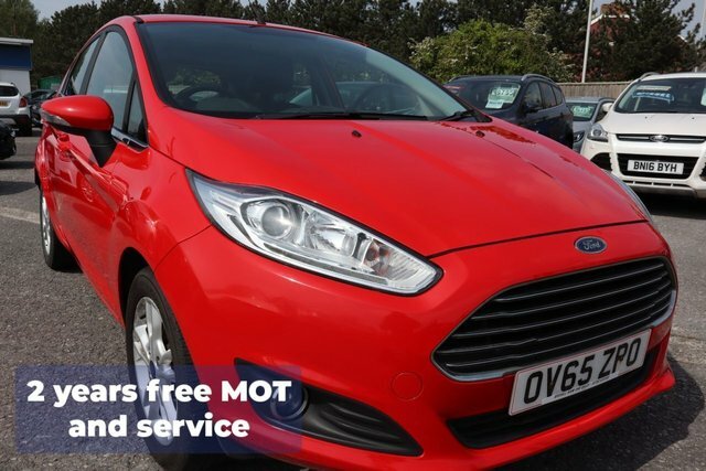 Ford Fiesta 1.25 Zetec Hatchback Euro 6 82 Red