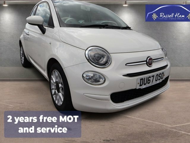 Fiat 500 1.2 Eco Pop Star Hatchback Euro White