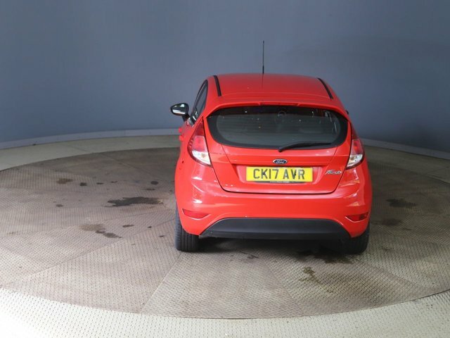 Ford Fiesta 1.25 Zetec Hatchback Euro 6 82 CK17AVR Red #4