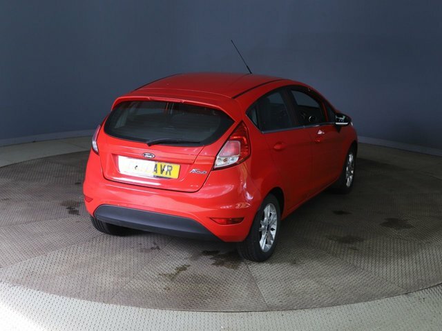 Ford Fiesta 1.25 Zetec Hatchback Euro 6 82 CK17AVR Red #6