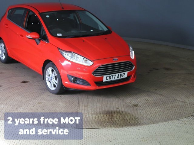 Ford Fiesta 1.25 Zetec Hatchback Euro 6 82 Red