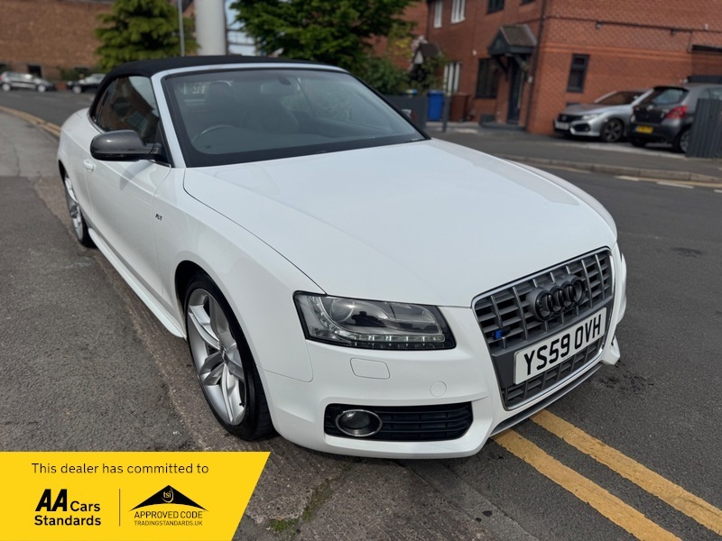 Audi A5 3.0 Tfsi V6 Cabriolet White #6