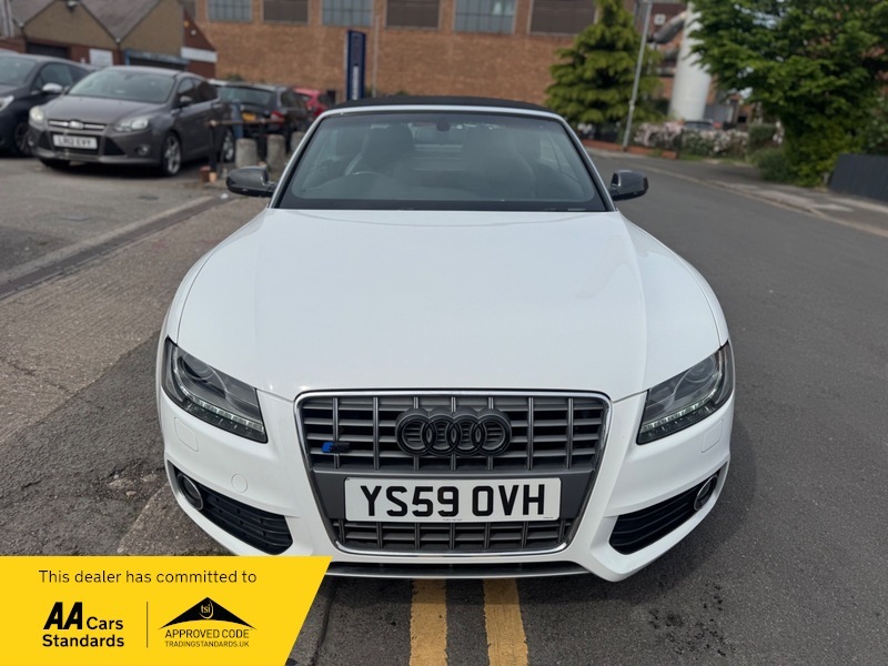 Audi A5 3.0 Tfsi V6 Cabriolet White #3