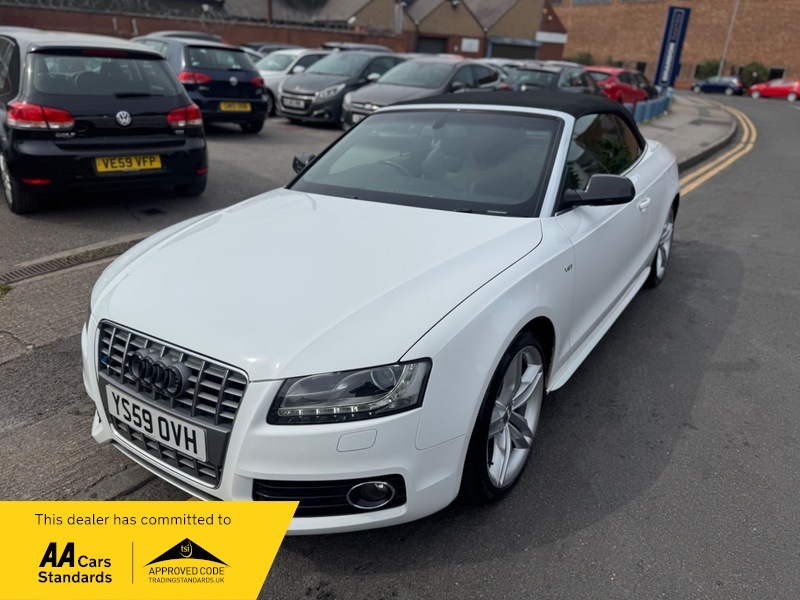 Audi A5 3.0 Tfsi V6 Cabriolet White