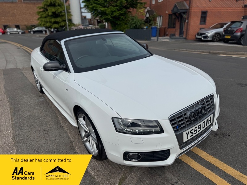 Audi A5 3.0 Tfsi V6 Cabriolet White #5