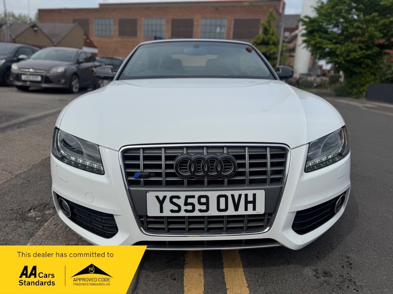 Audi A5 3.0 Tfsi V6 Cabriolet White #4