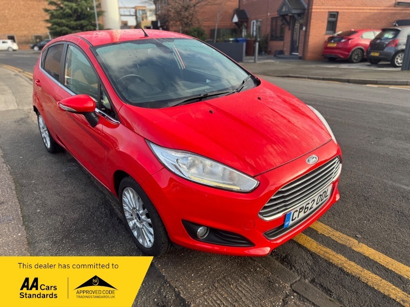 Ford Fiesta 1.6 Titanium Powershift Euro CP62ODL Red #5