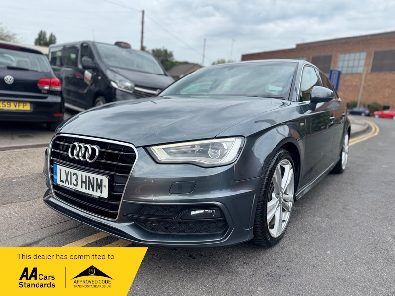 Audi A3 1.8 Tfsi S Line LX13HNM Grey #2
