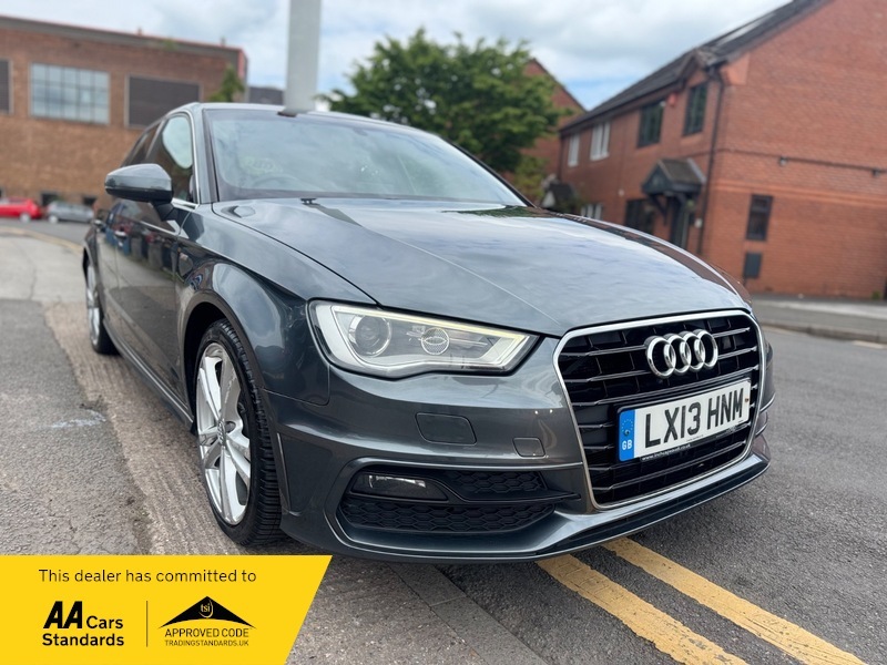 Audi A3 1.8 Tfsi S Line LX13HNM Grey #6