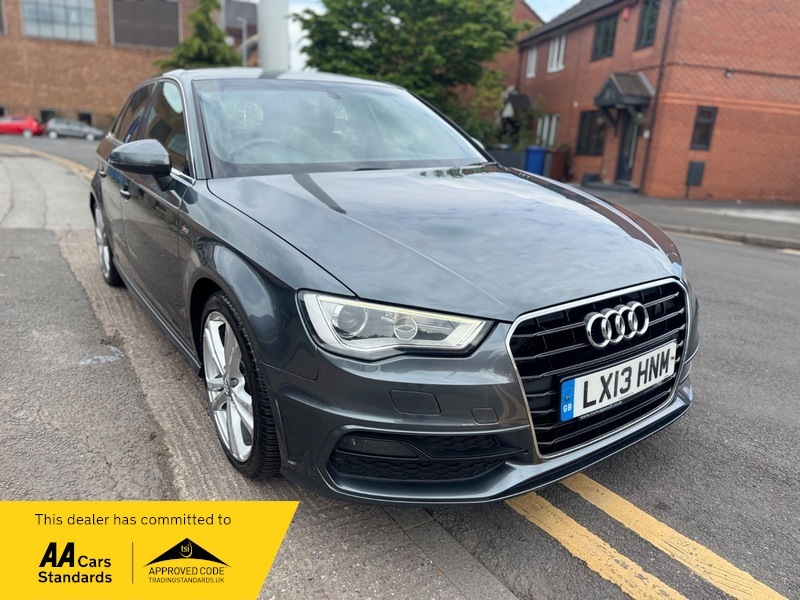 Audi A3 1.8 Tfsi S Line LX13HNM Grey #5