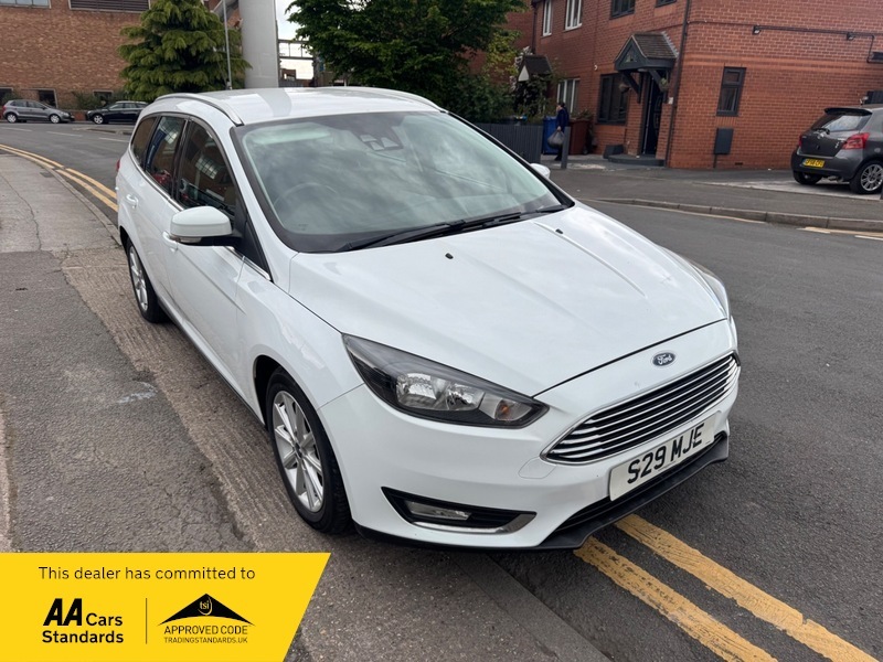Ford Focus 1.6 Titanium Powershift Euro S29MJE White #5