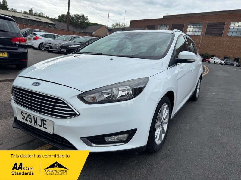Ford Focus 1.6 Titanium Powershift Euro S29MJE White #2