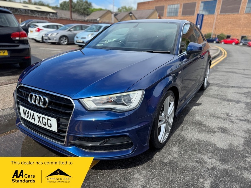 Audi A3 1.4 Tfsi S Line MX14XGG Blue #2