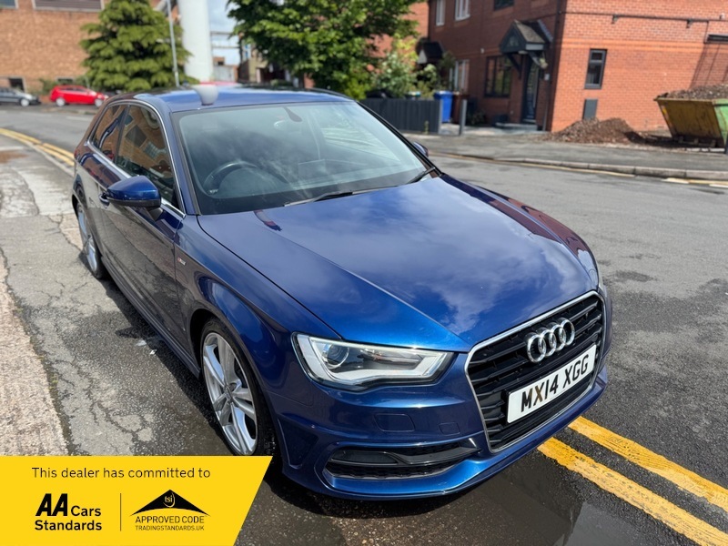 Audi A3 1.4 Tfsi S Line MX14XGG Blue #5
