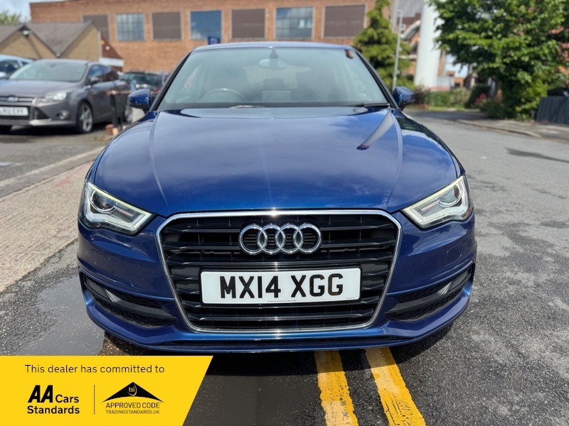 Audi A3 1.4 Tfsi S Line MX14XGG Blue #4