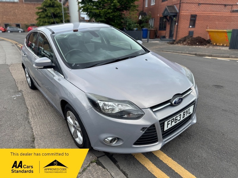 Ford Focus 1.6 Zetec Powershift Euro FP63BYL Silver #5