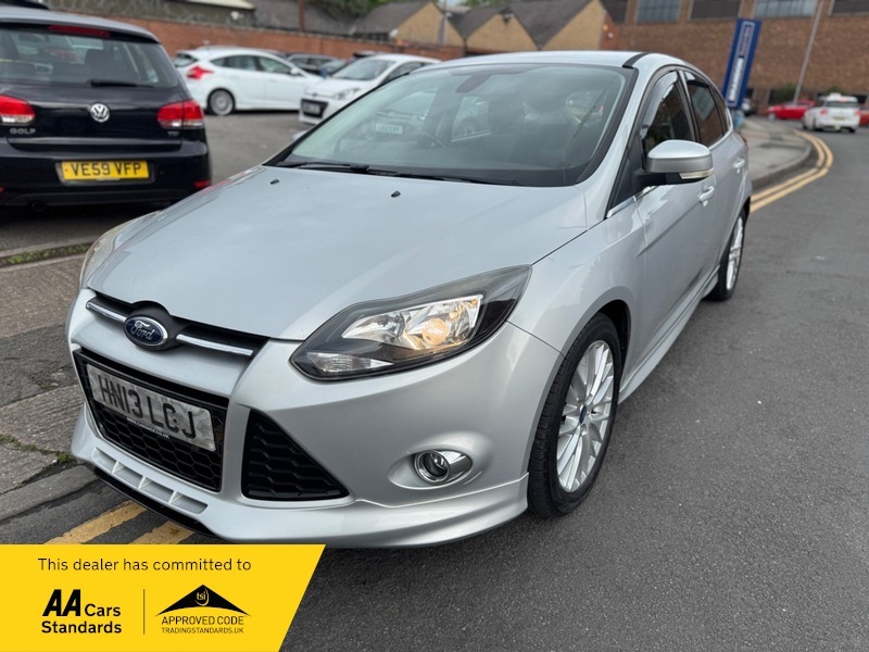 Ford Focus 1.6 Zetec S Powershift HN13LCJ Silver #2