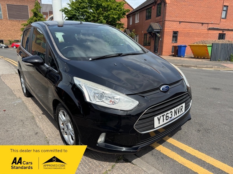 Ford B-Max 1.6 Zetec Powershift Euro YT63NVR Black #6
