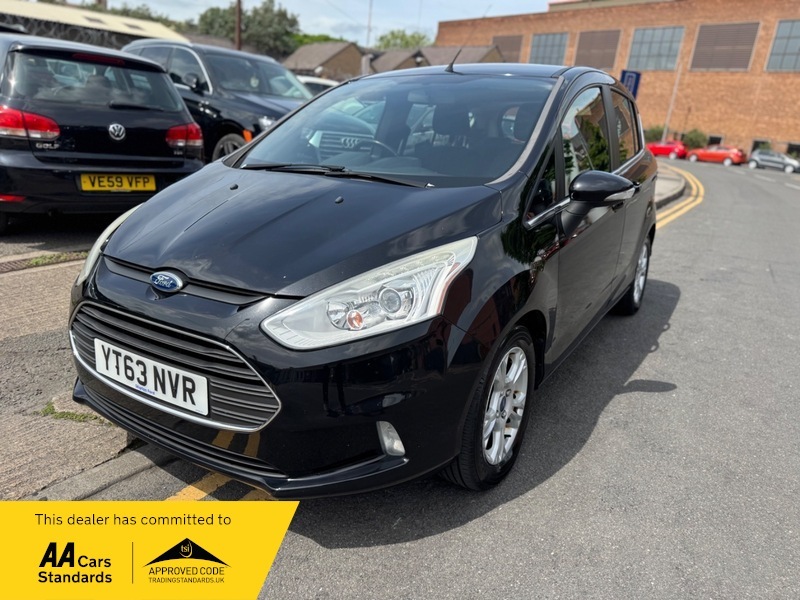 Ford B-Max 1.6 Zetec Powershift Euro YT63NVR Black #2
