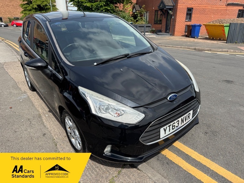 Ford B-Max 1.6 Zetec Powershift Euro YT63NVR Black #5