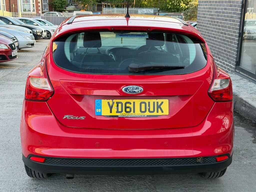 Ford Focus 1.6 Tdci Zetec Euro 5 Ss YD61OUK Red #5