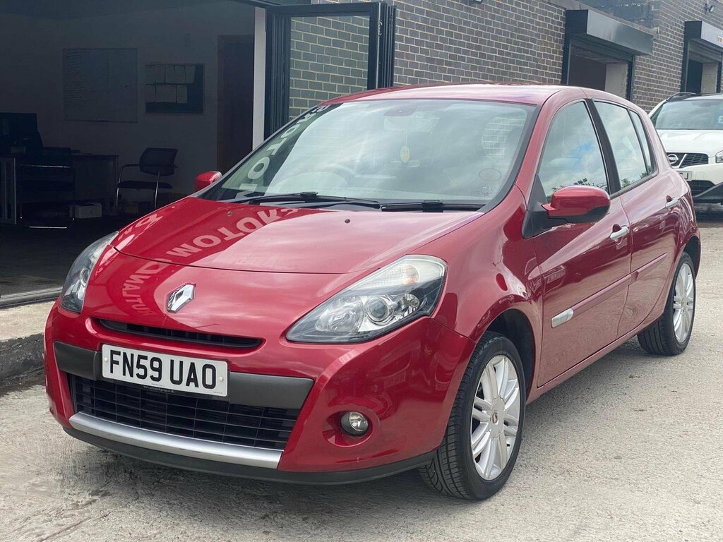 Renault Clio 1.5 Dci Initiale Tomtom Euro 4 Red