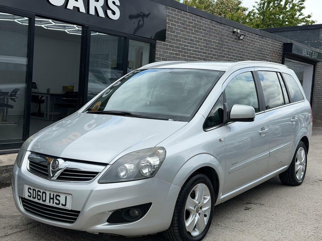 Vauxhall Zafira 1.7 Cdti Ecoflex Energy Euro 5 Silver