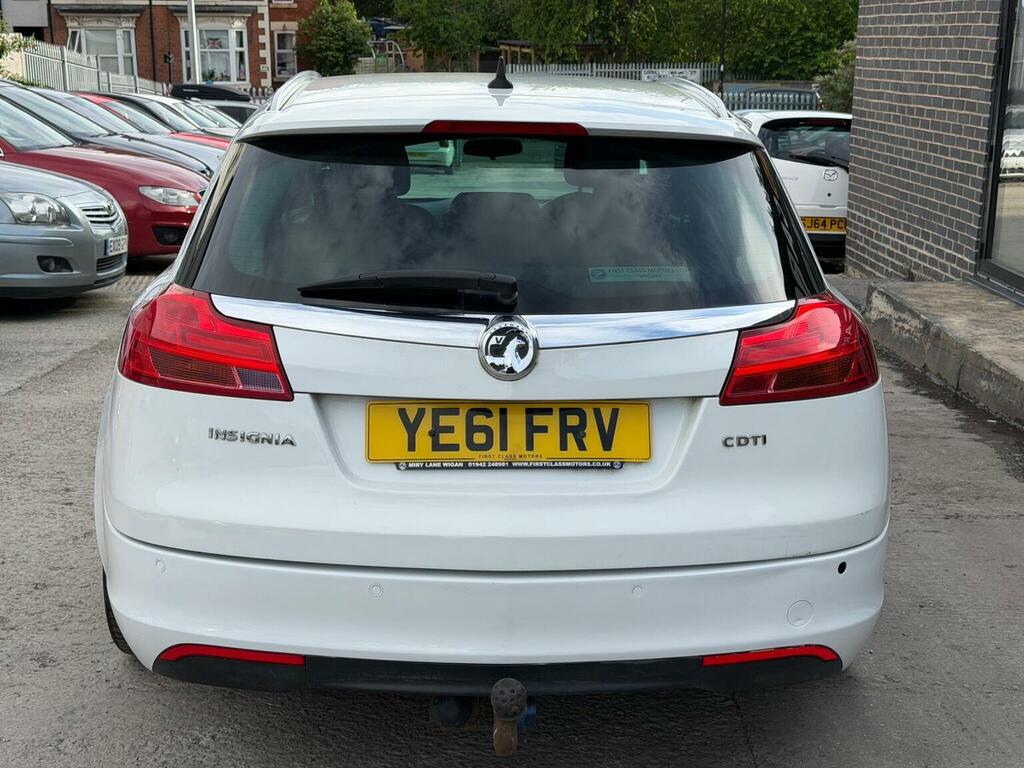 Vauxhall Insignia 2.0 Cdti Ecoflex Sri Nav Sports Tourer Euro 5 Ss YE61FRV White #5