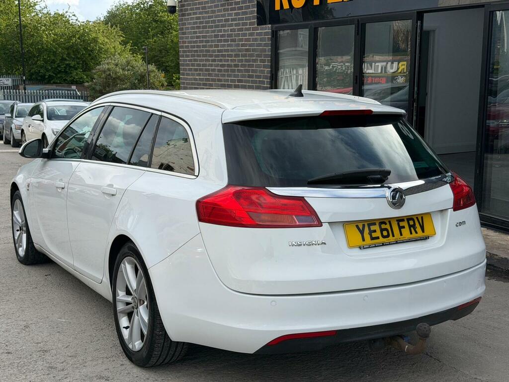 Vauxhall Insignia 2.0 Cdti Ecoflex Sri Nav Sports Tourer Euro 5 Ss YE61FRV White #6