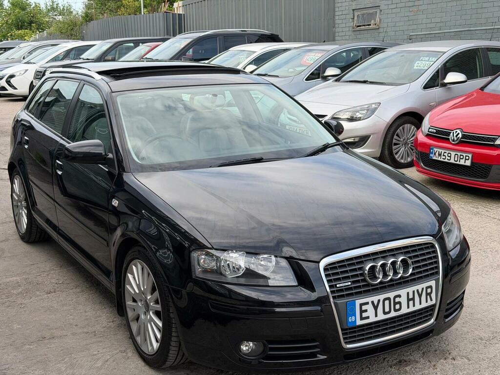 Audi A3 2.0 Tdi Sport Sportback Quattro Black #6