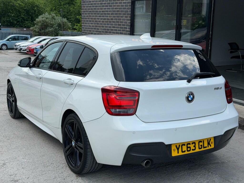 BMW 1 Series 2.0 116D M Sport Euro 5 Ss YC63GLK White #6