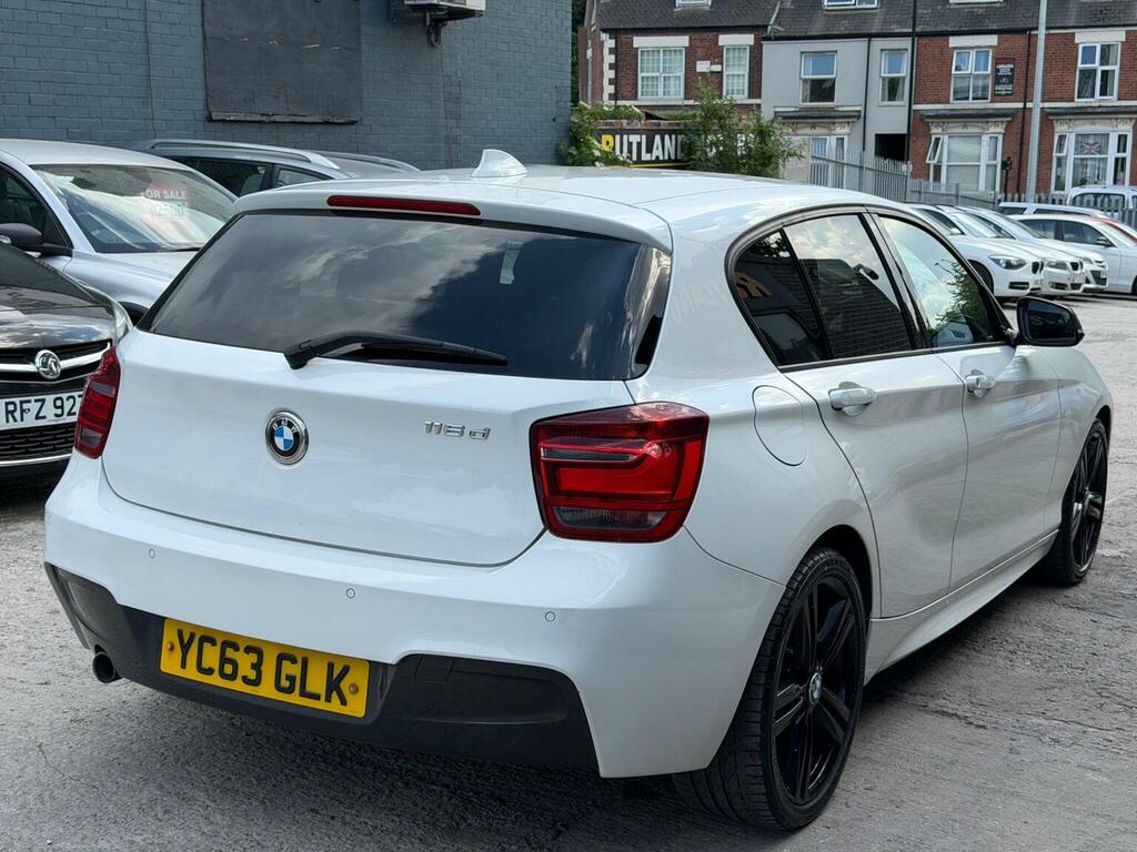 BMW 1 Series 2.0 116D M Sport Euro 5 Ss YC63GLK White #4
