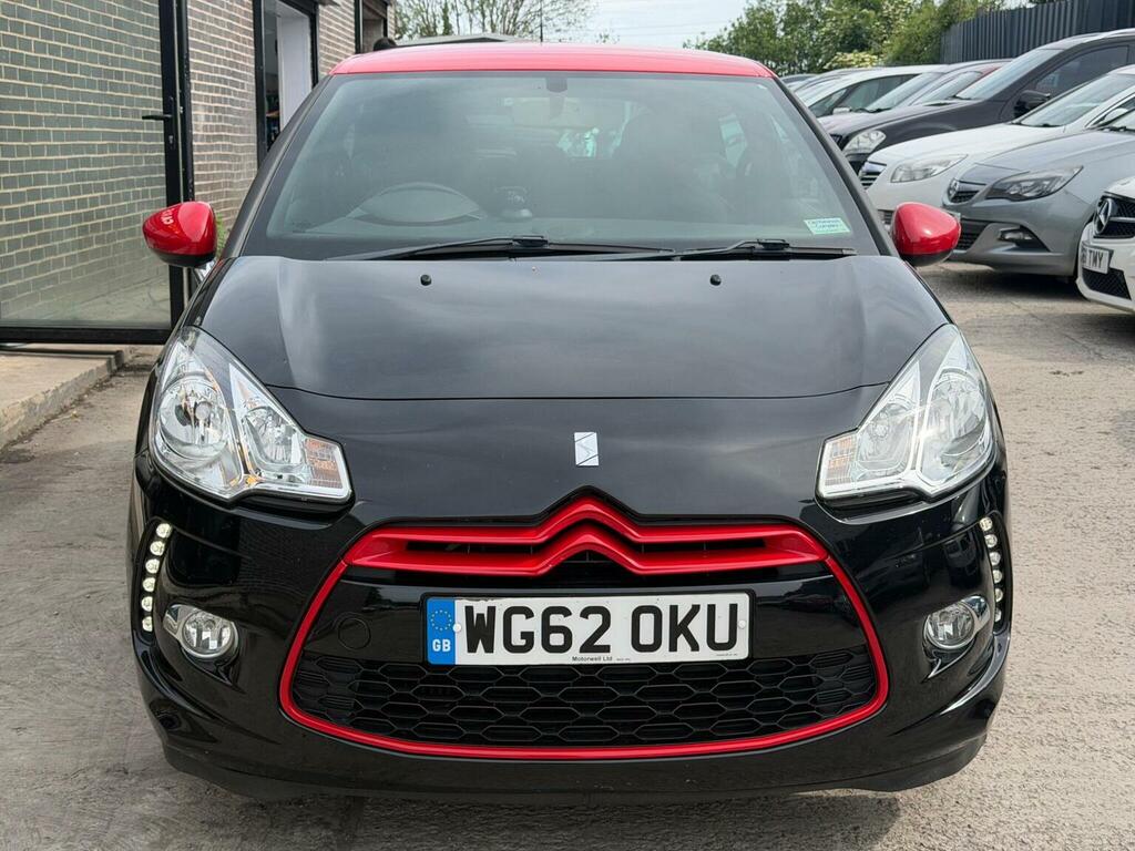 Citroen DS3 1.6 E-hdi Airdream Dstyle Red Euro 5 Ss Black #2