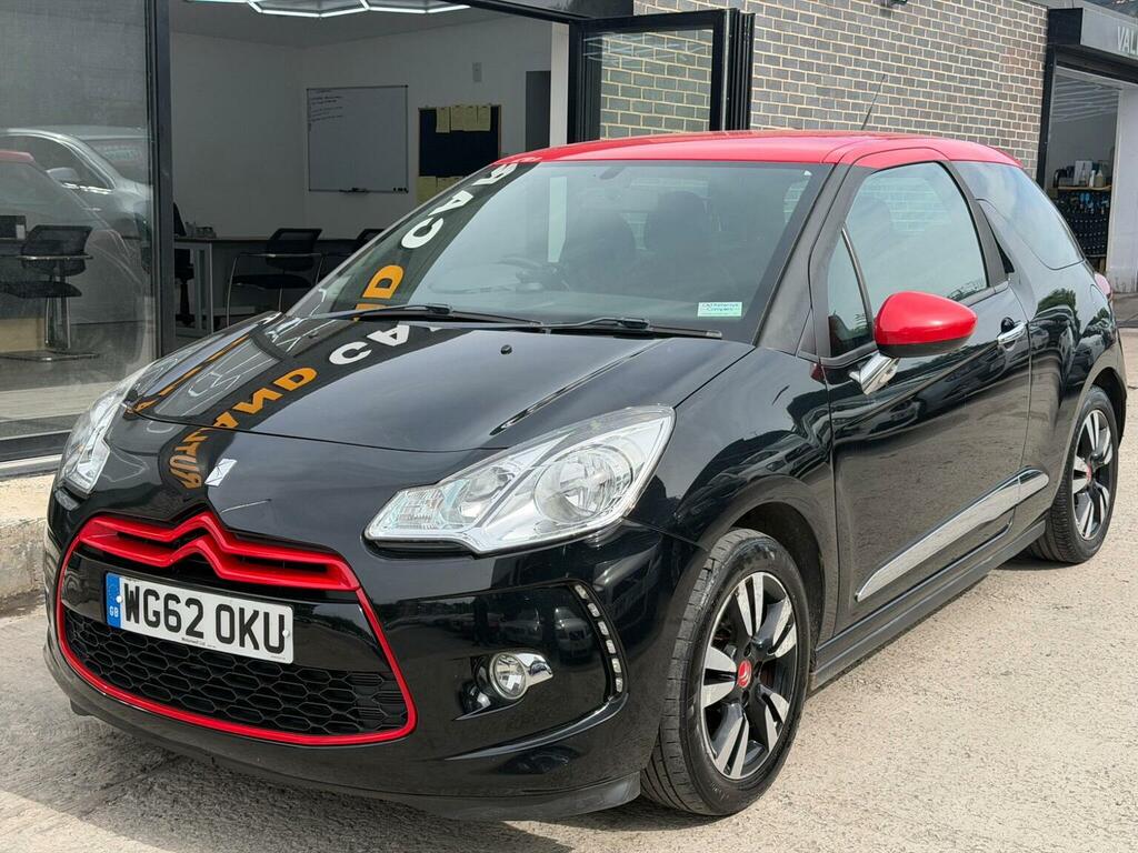 Citroen DS3 1.6 E-hdi Airdream Dstyle Red Euro 5 Ss Black