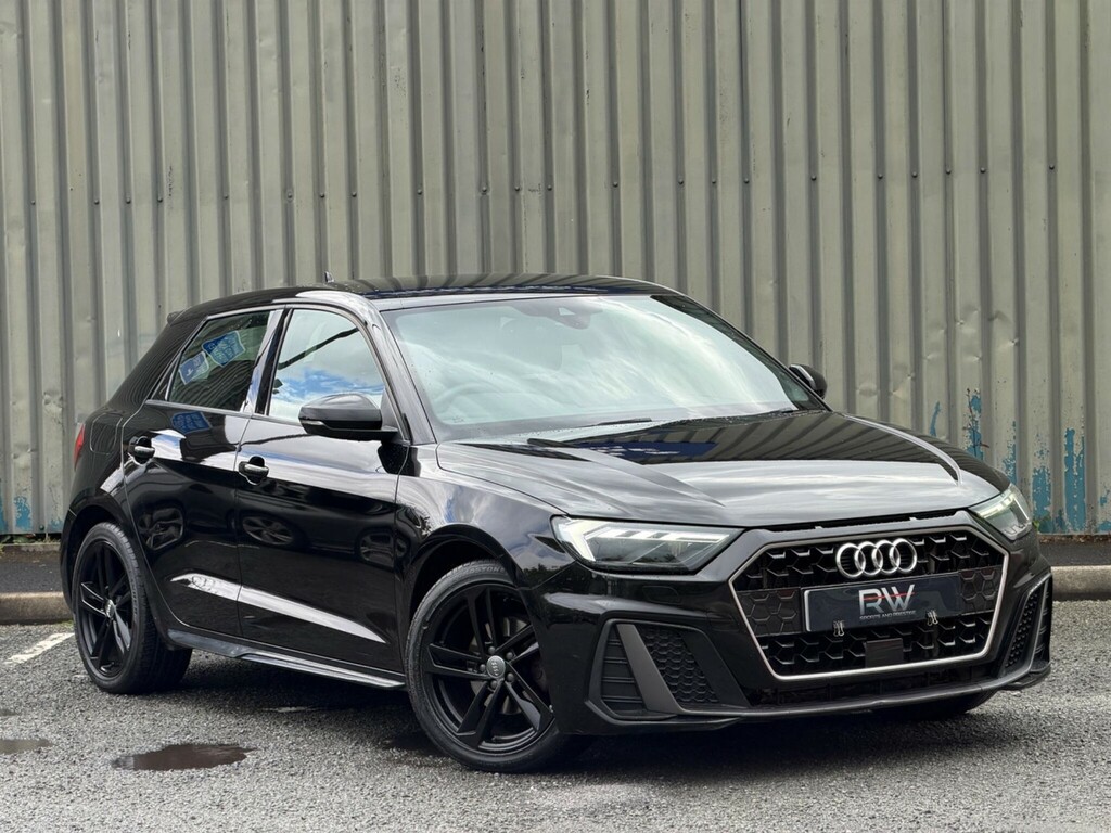 Audi A1 1.0 Tfsi 30 S Line Sportback S Tronic Euro 6 Ss Black