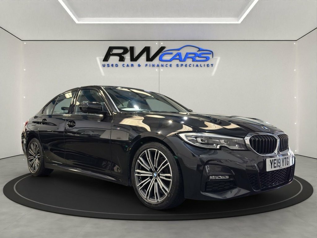 BMW 3 Series Saloon YE19YTG Black #6