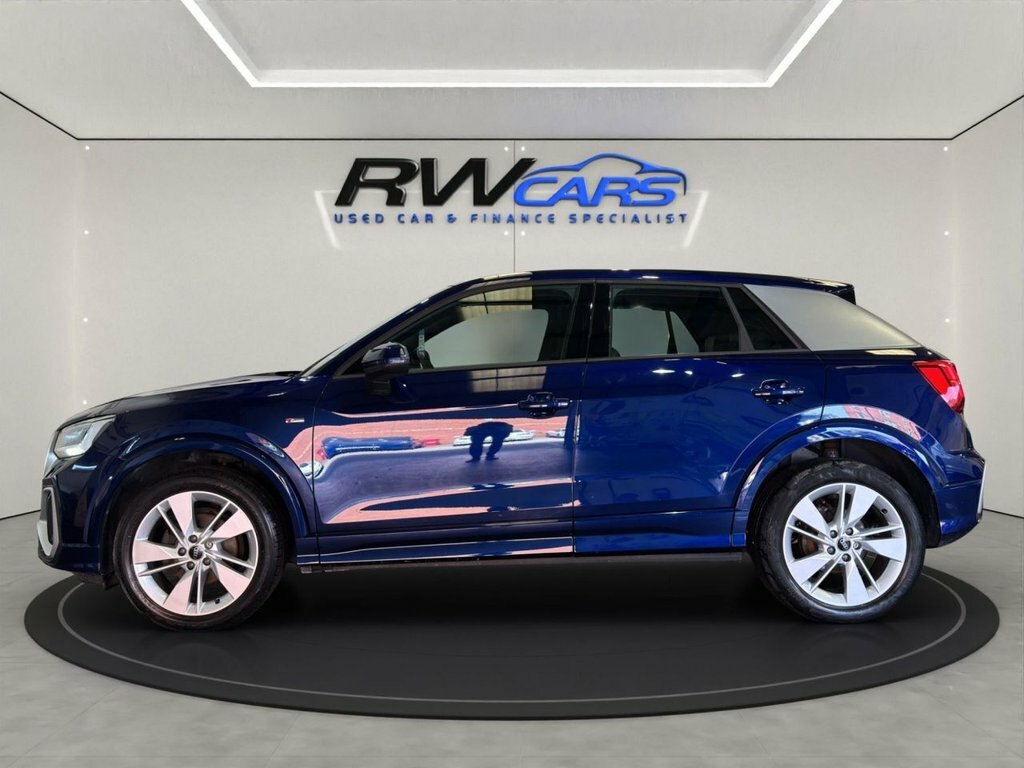 Audi Q2 1.5L S Line Blue