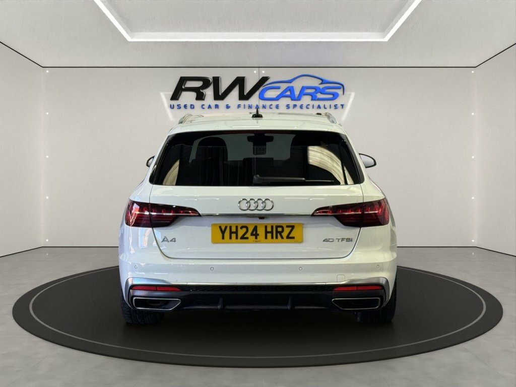 Audi A4 Avant 2L S Line YH24HRZ White #3