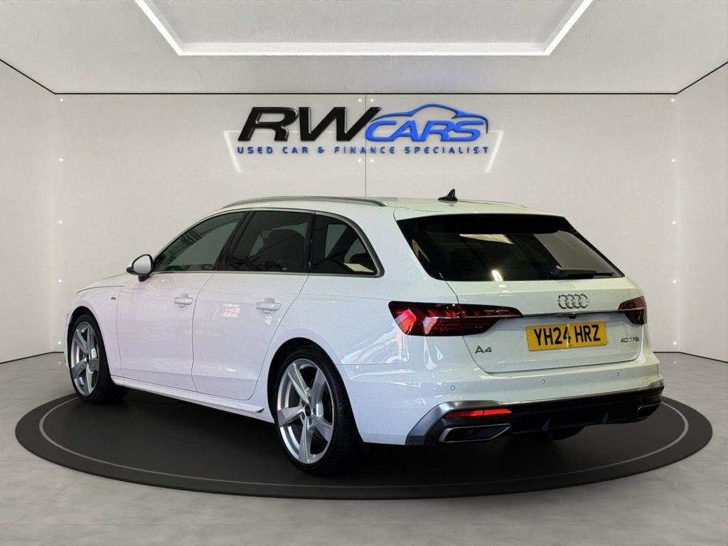 Audi A4 Avant 2L S Line YH24HRZ White #2