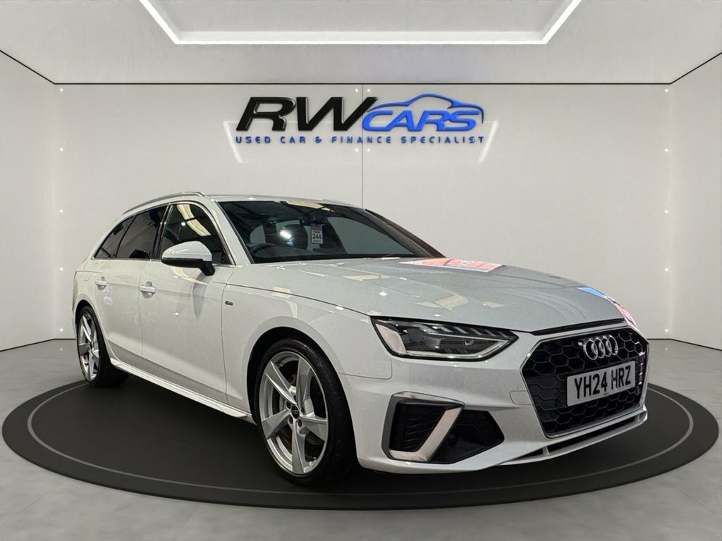 Audi A4 Avant 2L S Line YH24HRZ White #6