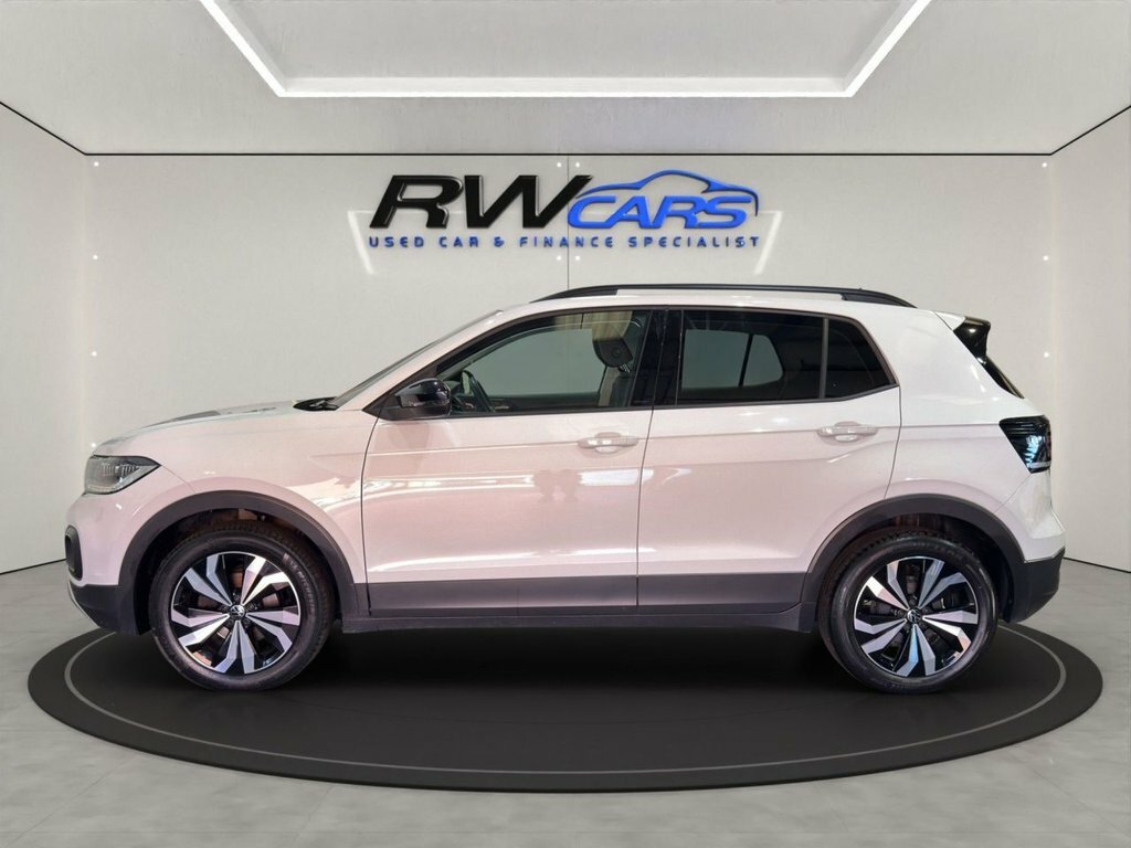 Volkswagen T-Cross 1L Black Edition RF73KJO White #2