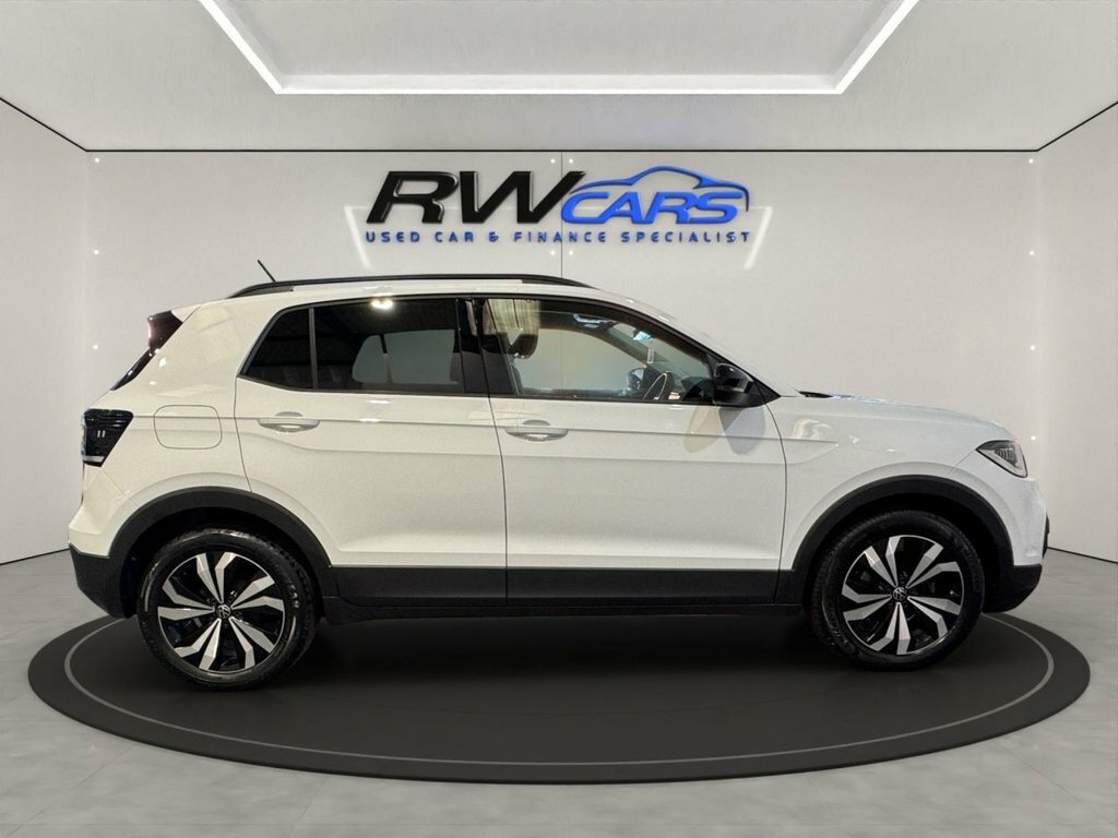 Volkswagen T-Cross 1L Black Edition RF73KJO White #6