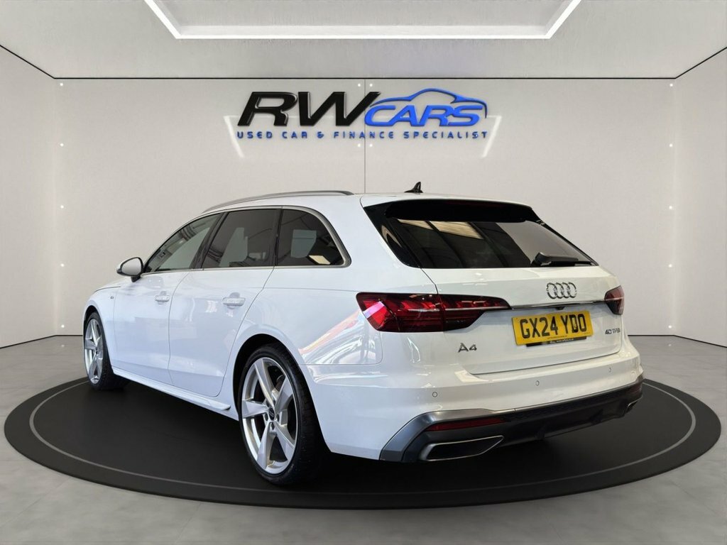 Audi A4 Avant 2L S Line GX24YDO White #2