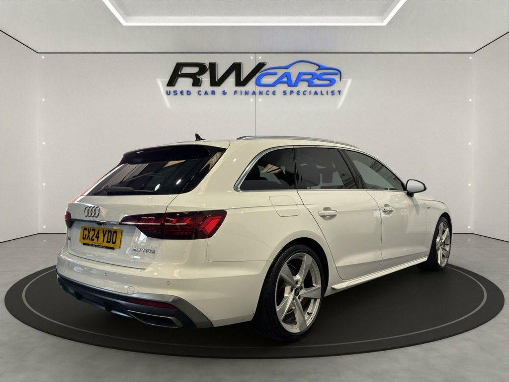 Audi A4 Avant 2L S Line GX24YDO White #4