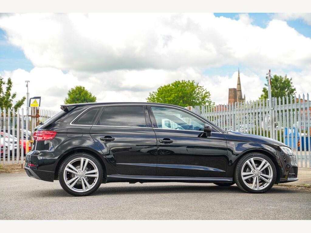 Audi A3 2.0 Tdi 35 S Line Sportback Euro 6 S S Black #3