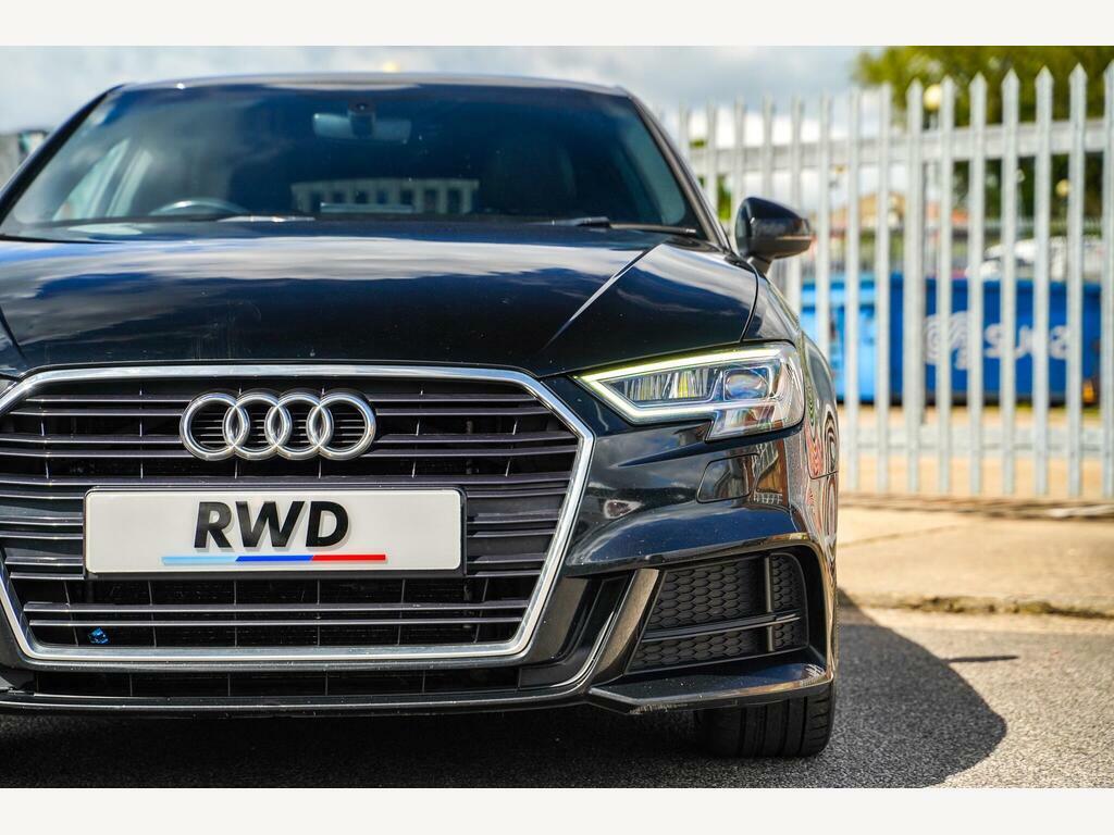 Audi A3 2.0 Tdi 35 S Line Sportback Euro 6 S S Black #6