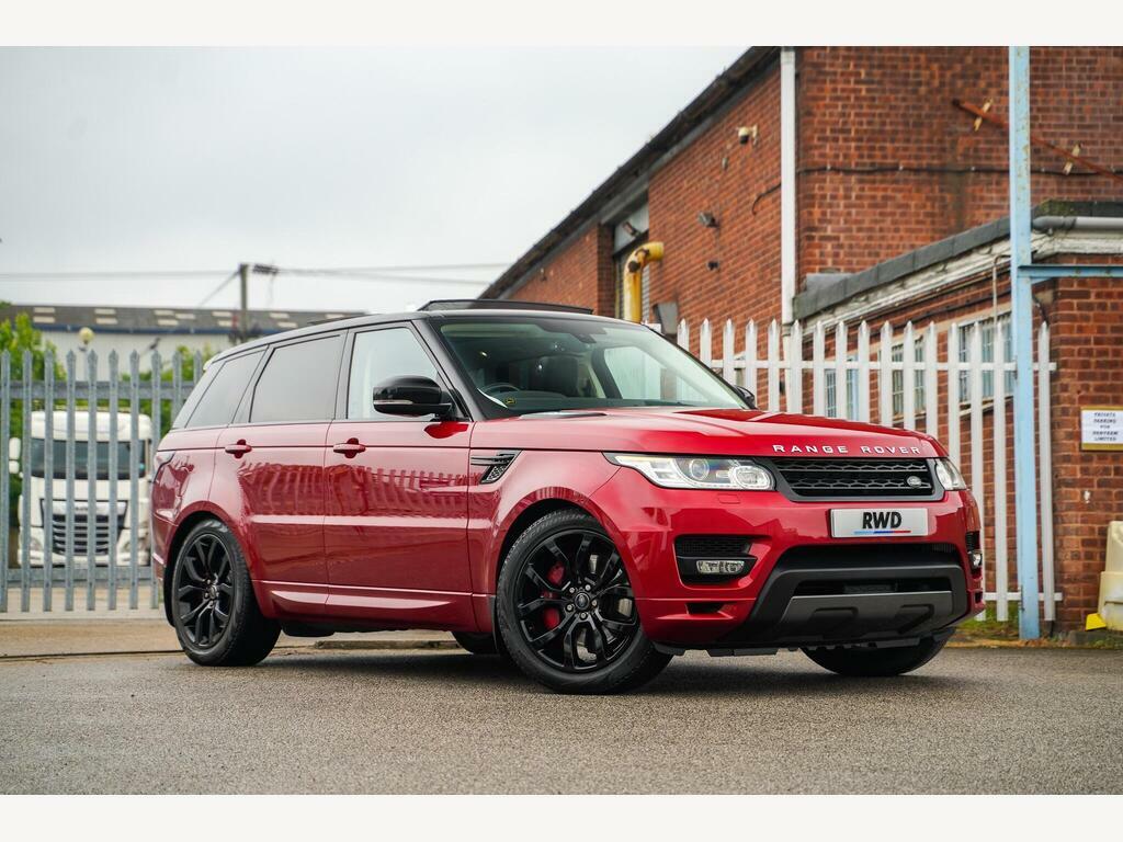Land Rover Range Rover Sport 4.4 Sd V8 Dynamic 4Wd Euro 6 S Red